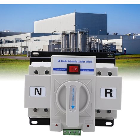 SGQ1-63/2P 63A Automatischer Umschalter für zwei Stromversorgungen, Standardausführung 230 V (1/5)