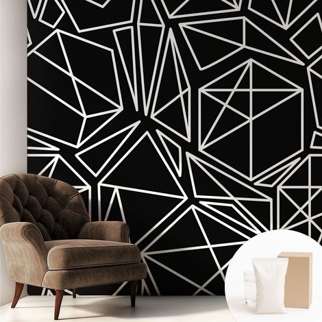 Tapete Tapete Vliestapete mit Kleber - Fototapete mit Motiv - Wandtapete modern - Wanddeko Moderne Abstraktion 250x250 cm