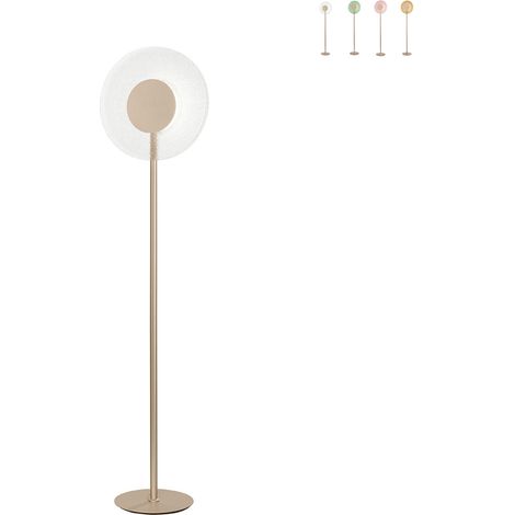 Lampe de sol LED H170cm en métal et verre Jokey PT - Transparent (1/4)