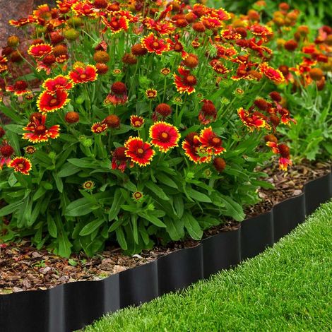 Bordure de jardin flexible en plastique 9 m (1/5)