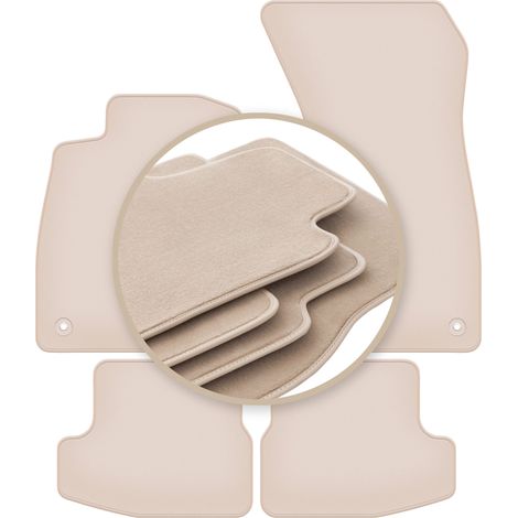 Alfombrillas PREMIUM color beige para: Audi A5 F57 descapotable 2020-2022 (1/5)