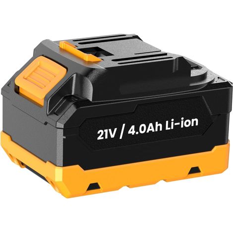 Batería de 4,0 Ah para soplador de hojas (MR9601), amarilla (1/2)