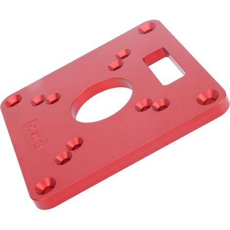 Plaque de table de guidage universelle en aluminium pour fraisage et travail du bois, outil de précision FS-DZ-04