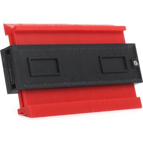 Plantilla de formas Silver 140mm – Herramienta de precisión para medición y trazado de formas en diversos materiales