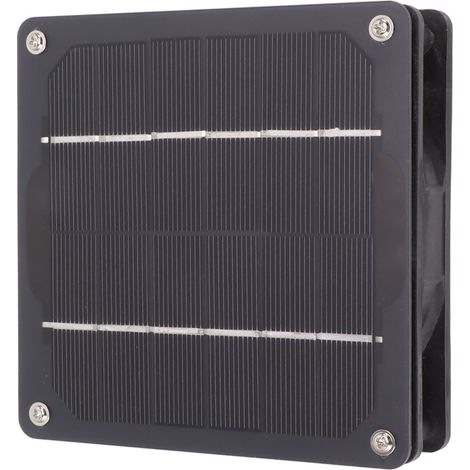 5-W-Energiespar-Monokristallin-Solarpanel-Ventilator für Tierhaus, Hühnerstall, DC12V (1/5)