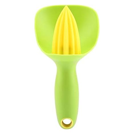 Zitronenpresse, Zitruspresse, Messer und Küchenutensilien, ergonomische manuelle Zitruspresse, Mini-Zitronen- und Limettenpresse (1/5)