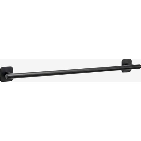Toallero adhesivo de pared con barra 60 cm para baño en acero inoxidable Ondreli SKLUM (1/5)