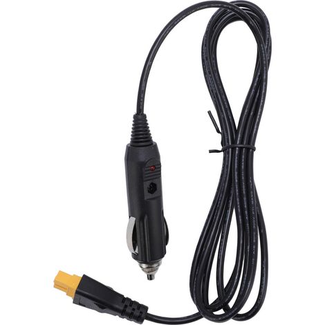 Câble d'extension allume-cigare mâle vers XT60 femelle, câble d'extension de 2M 18awg, cordon de charge pour générateur solaire de camion de voiture 12V 24V (1/5)