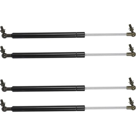 Kit de amortiguadores neumáticos de varilla de soporte de capó de 4 piezas para Nissan Patrol Y61 Y62 (1997-2018), acero, 41-20