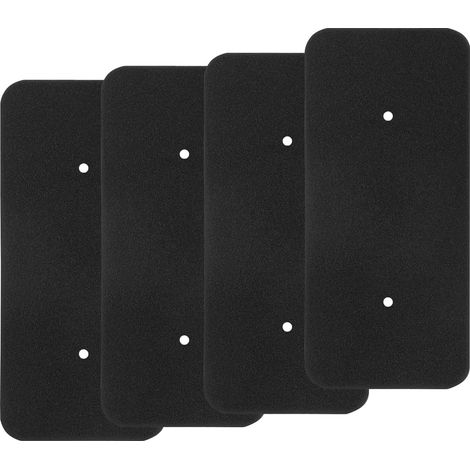 4 Pièces Filtres pour Sèche-linge Hoover Candy 40006731, JISNIHU Filtre à Éponge Dryer pour Condenseur Résistant Aux Acides Aux Alcalis pour Sèche-linge à Pompe Chaleur Condensation(275 x 125 x 10mm) (1/5)