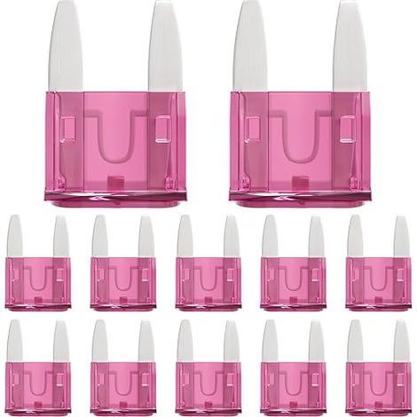 50 pièces 4A voiture Mini fusible 4 ampères voiture Mini fusible pour voiture, moto, camion 4 ampères voiture fusible (1/5)