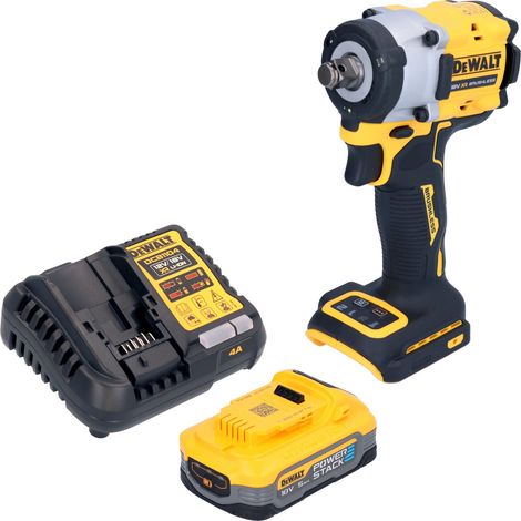 DeWalt DCF 921 NT Clé à choc sans fil 18 V 400 Nm 1/2" Brushless + TSTAK - sans batterie, sans chargeur (1/5)