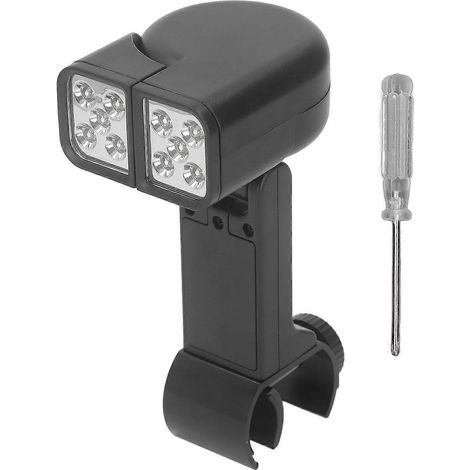 Tragbare, wasserdichte LED-Grillleuchte für den Außenbereich, 180°/90° drehbar, ideal für Grillen, Camping, Radfahren und Nachtbeleuchtung