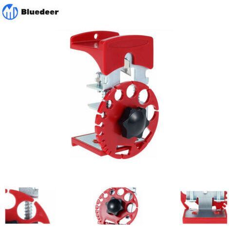 Bluedeer - Manual Wire Stripper - Quick Stripping for 24 AWG to 0 AWG Copper Wire - Adjustable Depth - Stainless Steel Blade - Pocket Size (1/5)