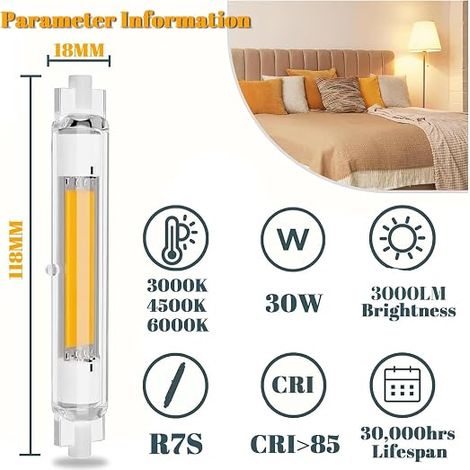 LED Bulbs 118 mm Dimmable (1/4)