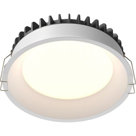 Faretto incasso tondo bianco IP44 CCT 18W Maytoni Okno (1/2)