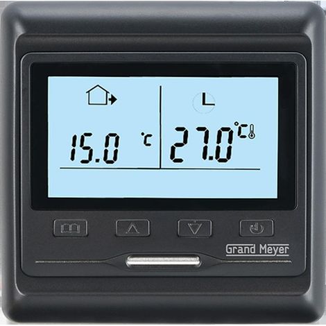 Termostato programable HW800, 16A, 230 V