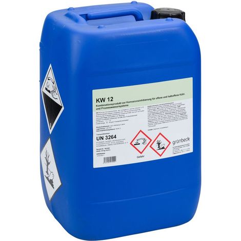 Grünbeck Dosierchemikal KW 12, Korrosionsschutzchemikal mit Härtestabilisator für Verdunstungskühlsysteme, 20kg, 160602 (1/2)