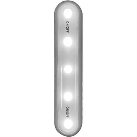 Veilleuse LED pratique avec interrupteurs faciles à presser - Veilleuse pour bébé - Convient pour les chambres et les vitrines - Interrupteur tactile (1/5)