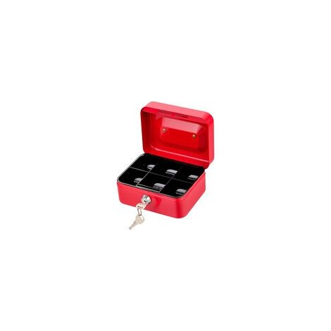 C CASSETTA PORTAVALORI ROSSO 3003 15.2X11.8X8CM