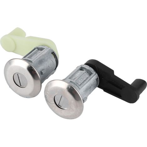Paire de cylindres de serrure de porte avec clés 7701468981 Compatible Renault Mégane I Scénic I Clio II Thalia (1/5)