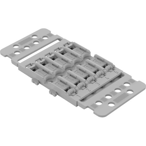 Wago 221-2505 Befestigungsadapter grau Paket mit 5 Stück