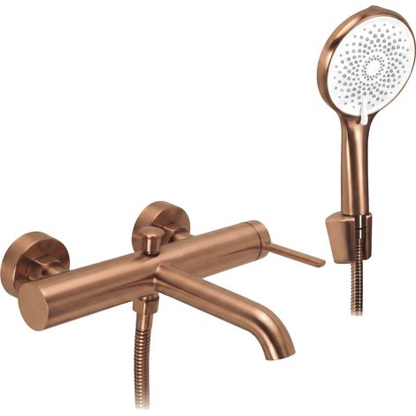 Bath Faucet Rea Rivo Brush Copper (1/5)