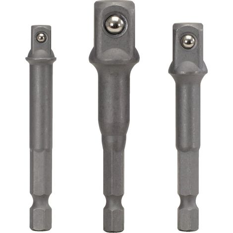KS Tools - 1/4" Vierkant-Adapter-Satz, 3-tlg - 514.1105