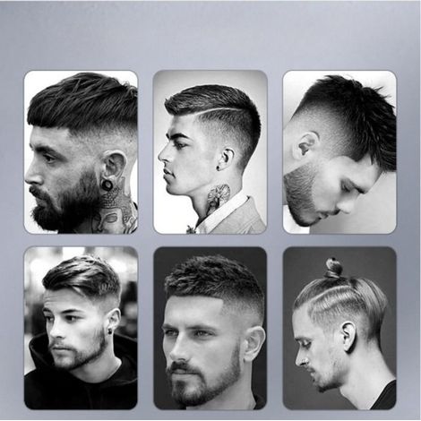 Tondeuse à Cheveux Électrique Professionnelle pour Hommes - Style Huile et Sculpture - Affichage Numérique - Or (1/5)