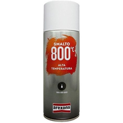 Smalto Alta Temperaura Spray 800° Arexons Vernice Pittura Motori Forni Stufe - Colore: Marrone