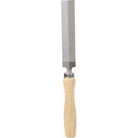 Ortviai Lime diamantée rhombique en bois pour menuiserie, vitrerie et bricolage – 100 mm (1/5)