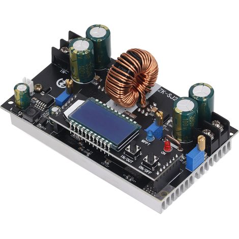 300-W-Boost-Buck-Modul mit LCD-Bildschirm, automatischem Solarwandler, spannungsgeregeltem Ladegerät und einstellbarem Netzteil (1/5)