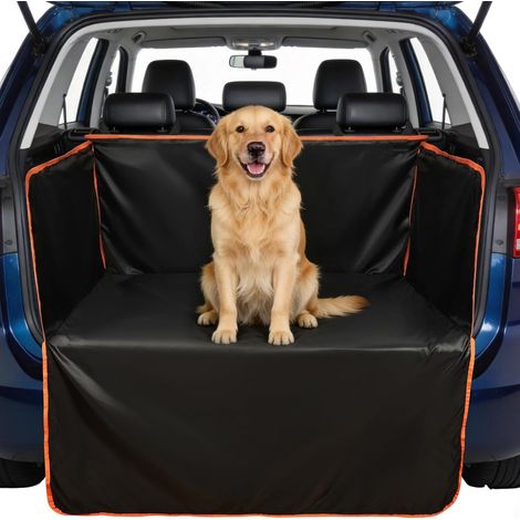 Protection Coffre Voiture Chien, Universel Housse de Protection Couverture Imperméable et Facile à Nettoyer, Résistant et Durables, avec Protection Latérale, pour Voitures, SUV, 180 105cm (1/5)