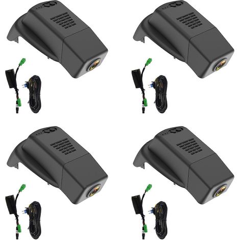 4 caméras embarquées DVR 2160P avec enregistreur 4K UHD, enregistrement automatique et Wi-Fi caché, surveillance 24h/24 pour Volvo S90 V90 XC60 2017-2020 (1/5)