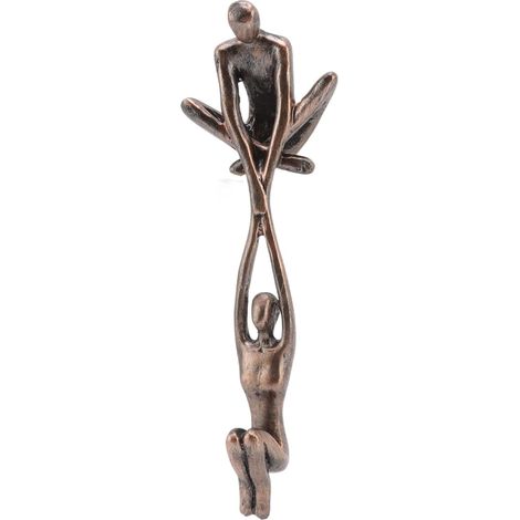 Resin Sculpture of Lovers, Abstract Art, Man, Woman, Dancing, Tabletop Shelf Decoration, Birthday Gift for Home (1/5)