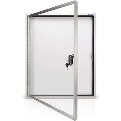 Magnetoplan Schaukasten CC für den Außenbereich, mit Sicherheitsglas, 4 xA4 650 x 780 x 65 mm