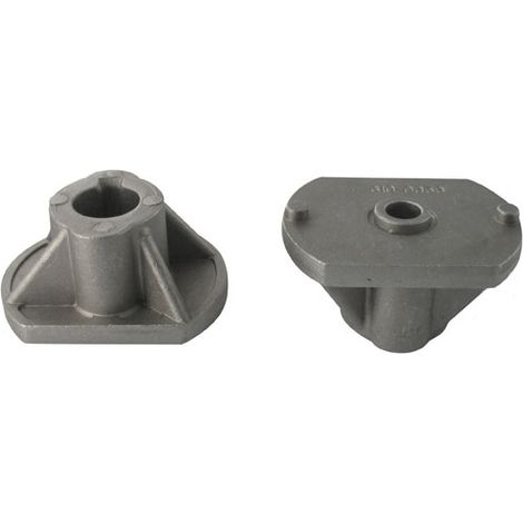 Castelgarden – Support de lame adaptable pour tondeuse GGP – Alésage 20mm – Hauteur 36mm – Profondeur 27mm – Compatible modèles F72, TC92, TC102, TC122