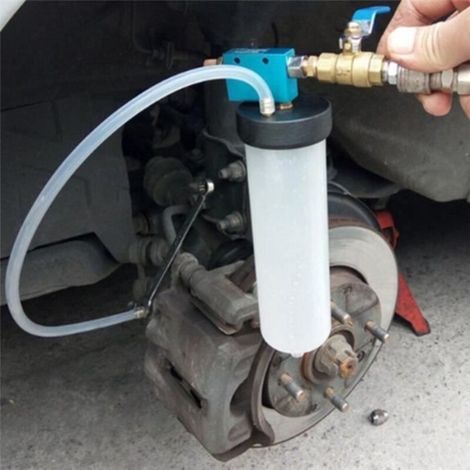 Purgeur de liquide de frein automatique et de changement d\'huile,outil de remplacement pompe automobile hydra (1/4)