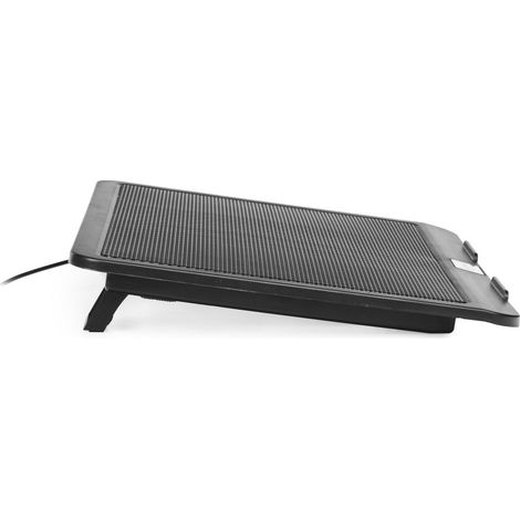 Laptop Notebookständer Halter mit Kühler Fan kompatibel mit 15 Zoll Laptop, schwarz (1/5)
