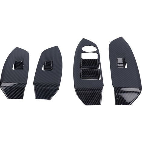 CX-3 2016-2021 Car Modification Carbon Fiber Switch Panel Interior Decoration Win4PCS Switch Panel Cover (1/5)