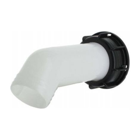 Raccord S60X6 - Bec De Vidange 40 mm - Pour Cuve Eau 1000 L - Filetage Standard S60X6 - 1 Pièce (1/4)
