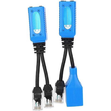 Combinateur/répartiteur PoE (2 pièces) 30-40 mètres (100-130 pieds) RJ45 pour kit studio (1/3)