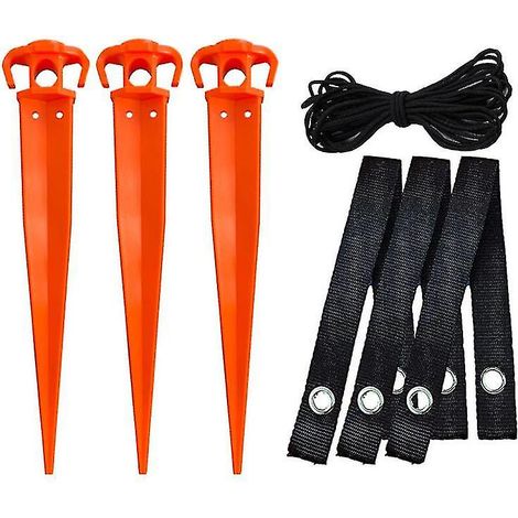 BEBUSINGOTO Baumpfahl-Set – Verankerungsset für junge Bäume (1/4)