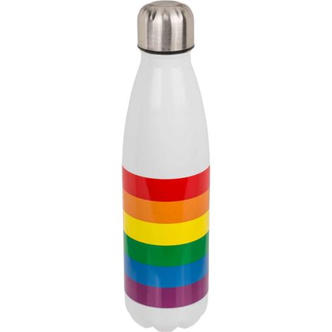 Bouteille isotherme en inox arc en ciel pride 500 ml (1/3)