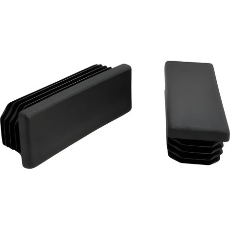 Innenkappe für Profil, Pfosten, Dach, 40x15, 20 Stück, schwarz (1/5)