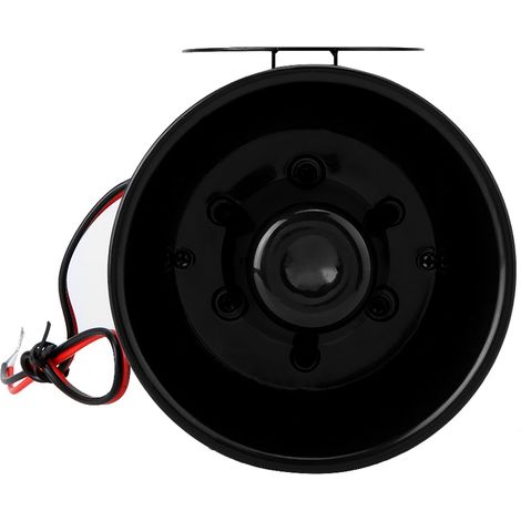 Sirène d'alarme puissante 110dB 12V pour détecteur de fumée et de gaz, avertisseur sonore haute intensité (1/5)