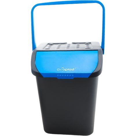 Pattumiera Contenitore per Differenziata Ecologic colore Blu 35Lt (1/5)