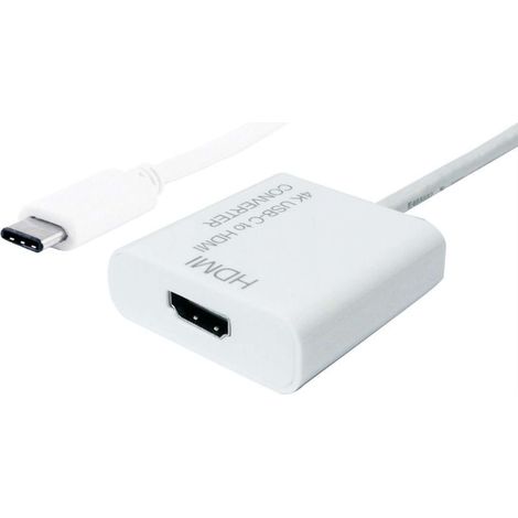 ADATTATORE USB 3.2 C-HDMI M/F 3840x2160 @30HZ CON CAVO 0,1MT