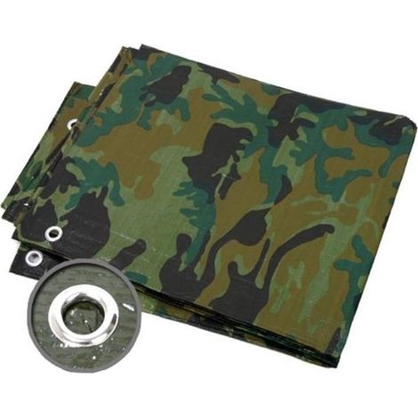 Telo militare camouflage 2 × 3 m (6 m2) (1/5)