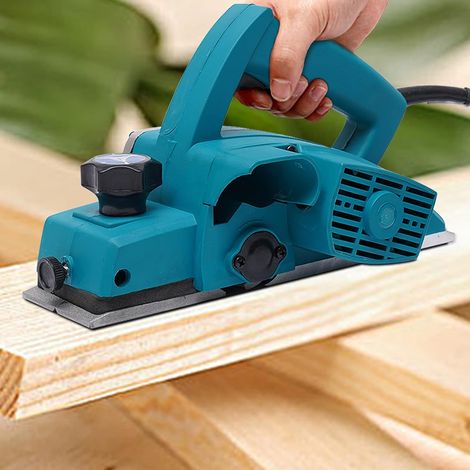 Rabot électrique 800 W pour les travailleurs du bois professionnels ou généraux, les artistes et les studios créatifs